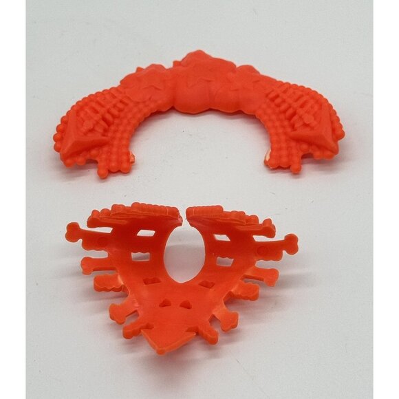 Monster High Doll Ghouls' Getaway Werecat Meowlody Orange Necklace & Hairpiece - Picture 2 of 3